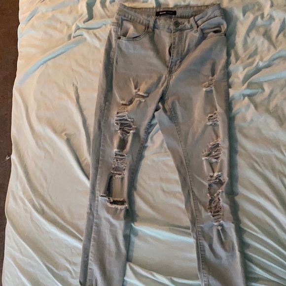 Blue notes ripped jeans - Picture 1 of 5